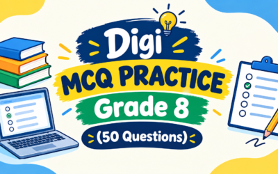 Grade 8 MCQ Practice: 50 Questions